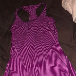 NWOT🤤 LuLu Lemon striped tank